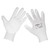Sealey White Precision Grip Gloves - (Large) - Box of 120 Pairs (SSP50L/B120)