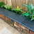 Double Bullnose Black Limestone Coping Stone (600x300mm)