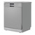 Sealey Baridi Regular Sized Freestanding Dishwasher 60cm Wide 13 Place Settings - Silver (DH280)