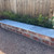 Single Bullnose Egyptian Grey Limestone Coping 600 x 300 x 30mm
