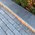 Single Bullnose Egyptian Grey Limestone Coping 600 x 300 x 30mm