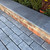 Single Bullnose Egyptian Grey Limestone Coping 600 x 300 x 30mm