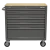 Sealey American Pro APMWS1G Mobile Workstation with Wooden Worktop 5 Drawer Grey (APMWS1G)