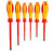 Knipex 002012V01 VDE Screwdriver Set 1000V (6 Piece)