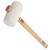 Thor 61-953W White Rubber Mallet (64mm) 675g