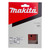 Makita P-33093 Sanding Sheets 114 x 102mm 1/4 Sheet 60 Grit (Pack Of 10)