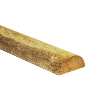 Timber Half Round Rail 3600 x 90mm Diameter Treated