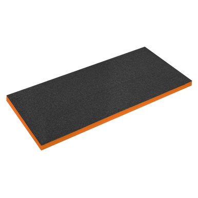 Sealey Easy Peel Shadow Foam® Orange/Black 1200 x 550 x 50mm
