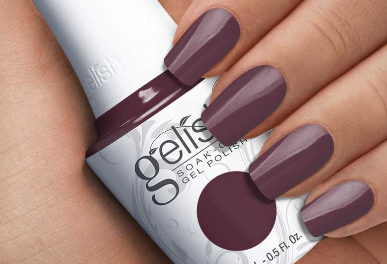 Gelish Gellack „Figure 8S & Heartbreaks“ – Mauve-Ton, 9 Ml | Bis Zu 21 Tage Haltbar, UV-Gellack