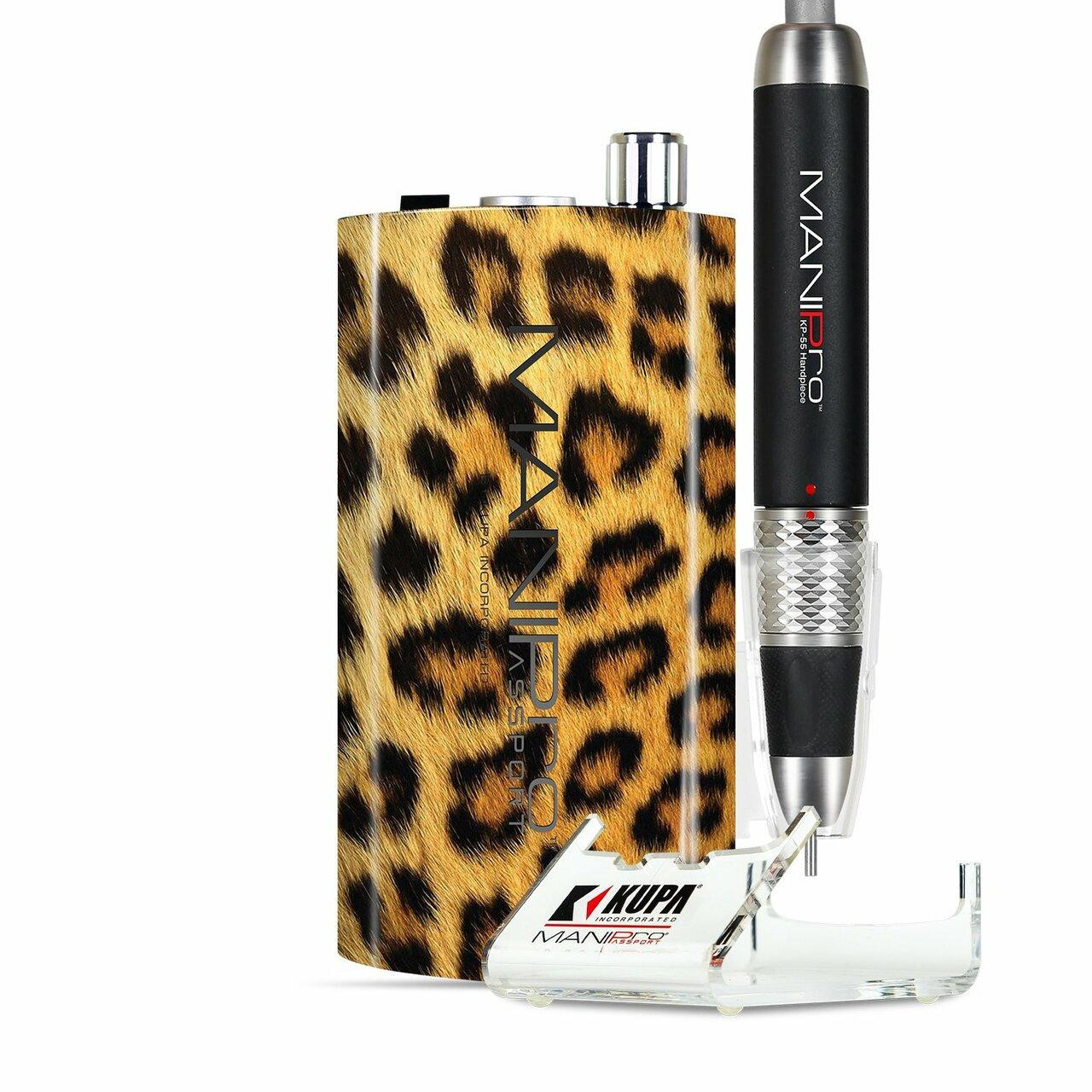 Kupa Manipro Passport Portable Nail Drill- Cheetah
