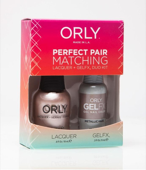 ORLY GELFX Perfect Pair- MATALLIC HAZE