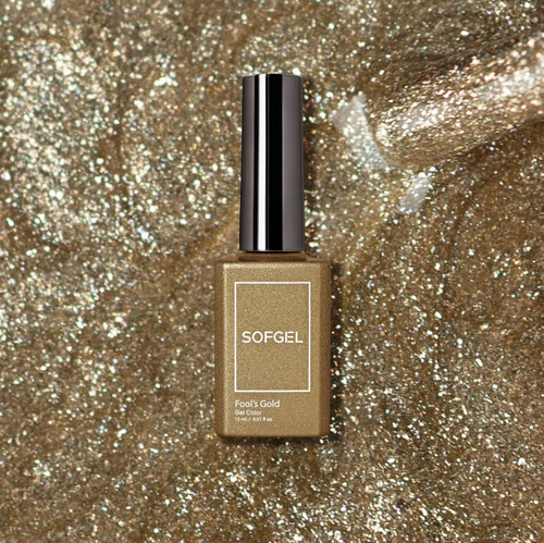 Sofgel Nail Gel Color - Fool's Gold 0.5oz/15ml