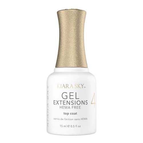 Kiara Sky Gel Extensions Hema-Free Non-Wipe Topcoat #4