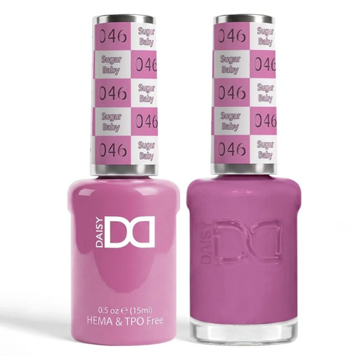 DND Hema & TPO Free Gel Polish & Lacquer - 046 Sugar Baby