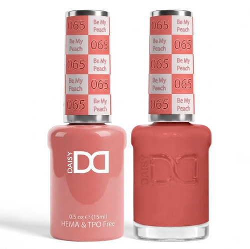 DND Hema & TPO Free Gel Polish & Lacquer - 065 Be My Peach