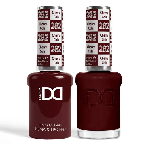 DND Hema & TPO Free Gel Polish & Lacquer - 282 Cherry Cola