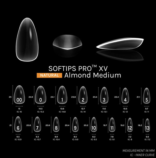 SOFTIPS PRO™ XV | Natural - ALMOND - Medium