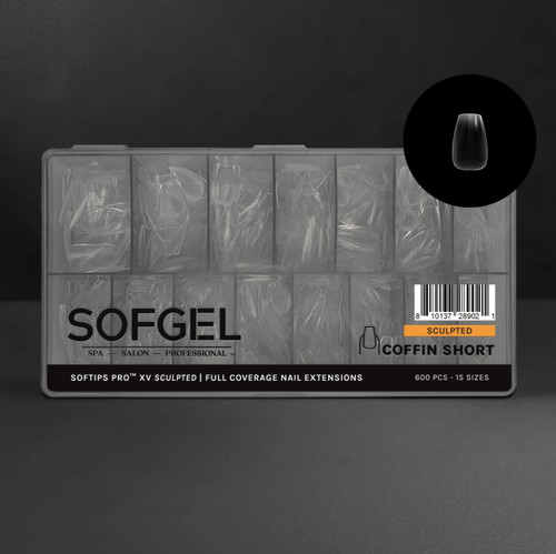 SOFTIPS PRO™ XV | Sculpted - COFFIN - Short