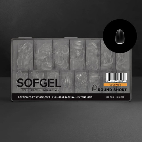 SOFTIPS PRO™ XV | Sculpted - ROUND - Short