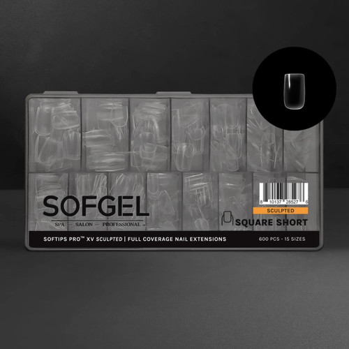 SOFTIPS PRO™ XV | Sculpted - SQUARE - Short