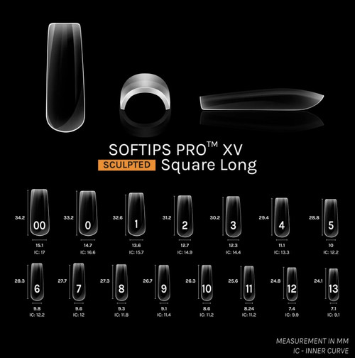 SOFTIPS PRO™ XV | Sculpted - SQUARE - Long
