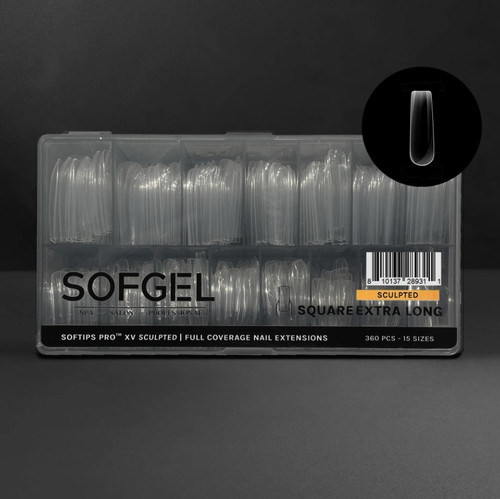 SOFTIPS PRO™ XV | Sculpted - SQUARE - Extra Long