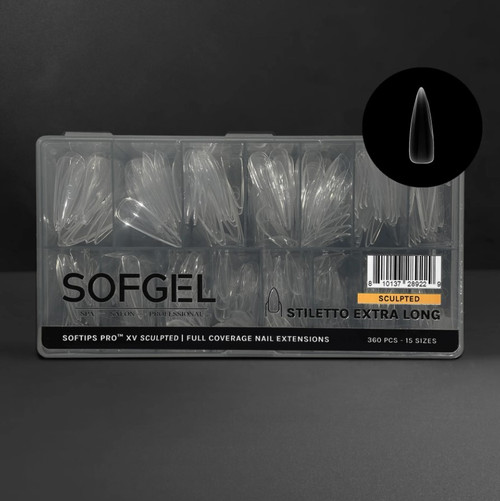 SOFTIPS PRO™ XV | Sculpted - STILETTO - Extra Long
