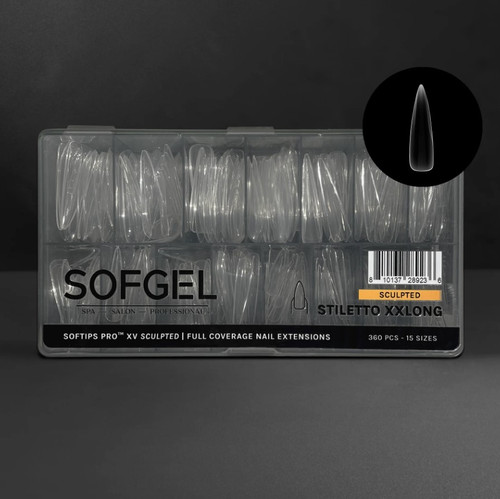 SOFTIPS PRO™ XV | Sculpted - STILETTO - Extra Extra Long