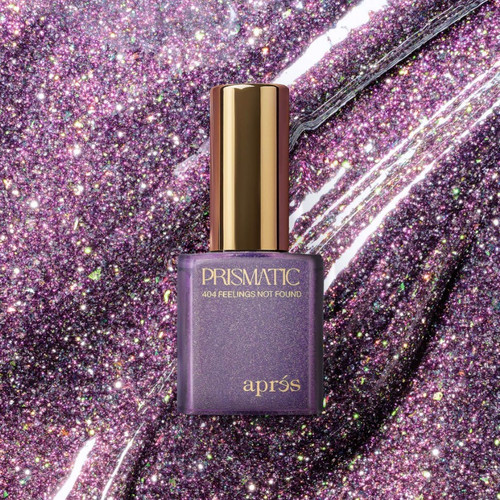 Aprés Prismatic Gel - Flash Glitter Shade - FG16 404 Feelings Not Found