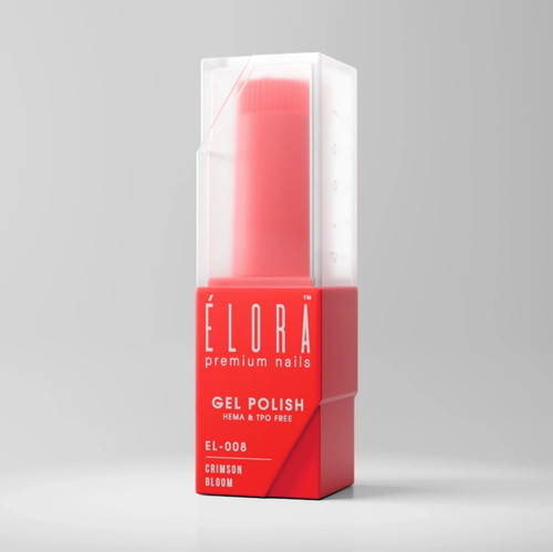 ÉLORA Hema & TPO Free Luxury Gel Polish - EL008 - CRIMSON BLOOM