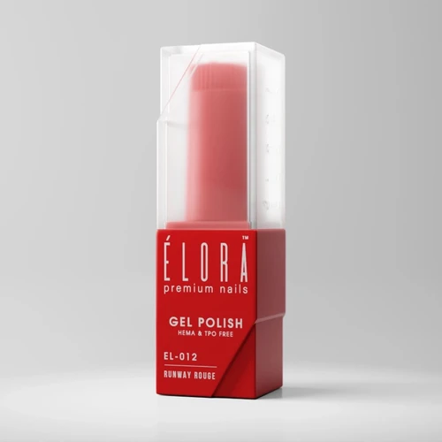 ÉLORA Hema & TPO Free Luxury Gel Polish - EL012 - RUNWAY ROUGE