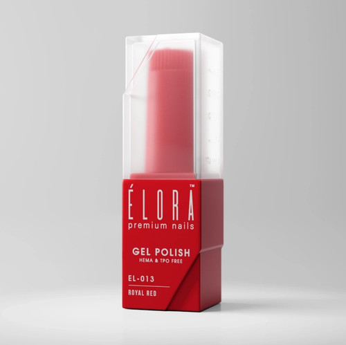 ÉLORA Hema & TPO Free Luxury Gel Polish - EL013 - ROYAL RED