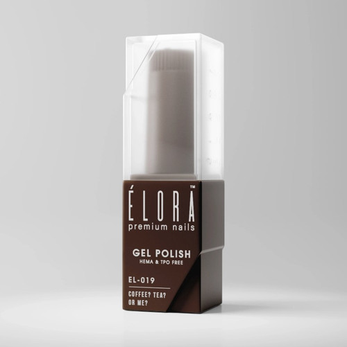 ÉLORA Hema & TPO Free Luxury Gel Polish - EL019 - COFFEE? TEA? OR ME?