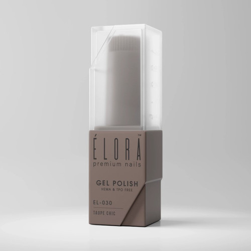 ÉLORA Hema & TPO Free Luxury Gel Polish - EL030 - TAUPE CHIC