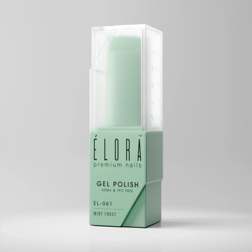 ÉLORA Hema & TPO Free Luxury Gel Polish - EL061 - MINT FROST