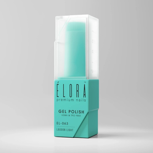 ÉLORA Hema & TPO Free Luxury Gel Polish - EL063 - LAGOON LIGHT