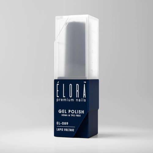 ÉLORA Hema & TPO Free Luxury Gel Polish - EL089 - LAPIS VOLTAGE