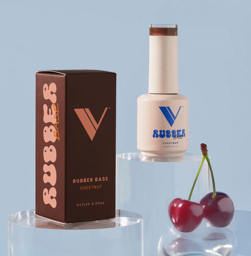 V Beauty Pure Rubber Base - Chestnut 15ml/0.5oz