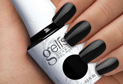 Gelish Gel Polish- BLACK SHADOW