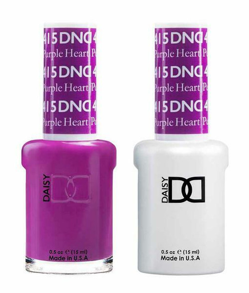 DND Gel & Matching Lacquer- 415 PURPLE HEART