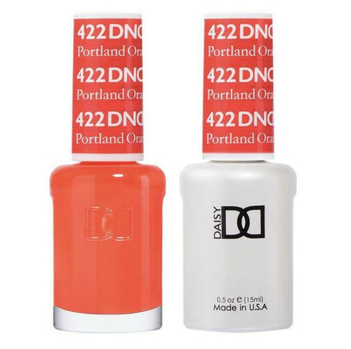 DND Gel & Matching Lacquer- 422 PORTLAND ORANGE