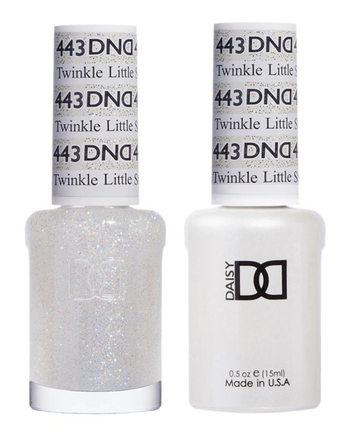 DND Gel & Matching Lacquer- 443 TWINKLE LITTLE STAR