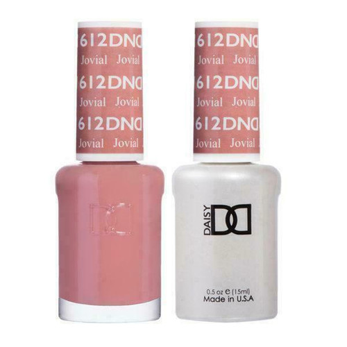 DND Gel & Matching Lacquer- 612 JOVIAL