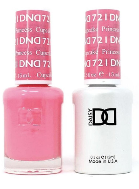 DND Gel & Matching Lacquer- 721 PRINCESS CUPCAKE