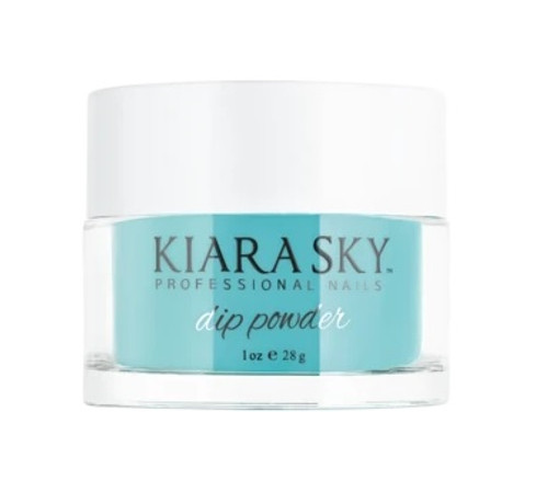 Kiara Sky Dip Powder- D493 The Real Teal