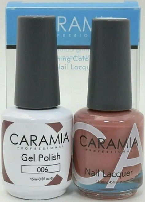 Caramia #006 -Gel and matching lacquer set