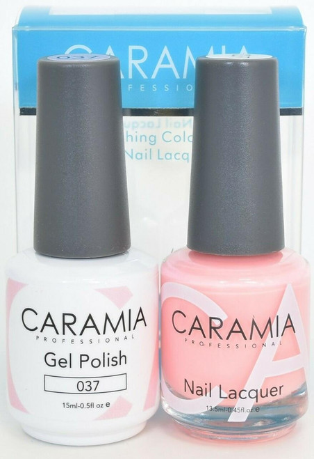 Caramia #037  -Gel and matching lacquer set