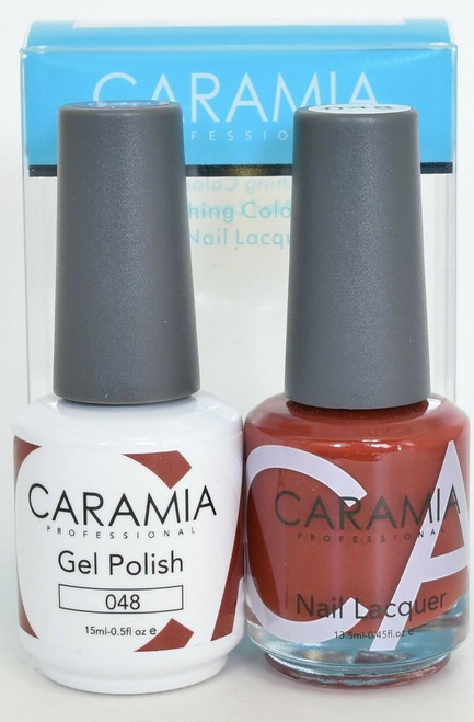 Caramia #048 -Gel and matching lacquer set