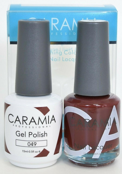 Caramia #049 -Gel and Matching Lacquer Set
