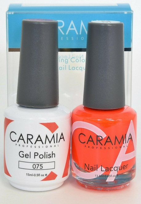 Caramia #075 -Gel and matching lacquer set